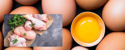 The prices of farm eggs and chickens in the wholesale market have decreased
