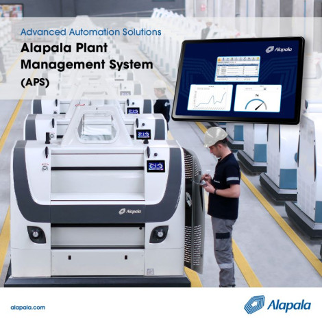 Caption News on Alapala's Plant Management System (APS)