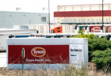 Tyson Foods ( TSN.N ) will lay off 228 corporate employees in Illinois to cut costs