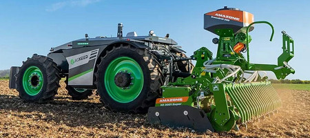 Artificial intelligence driverless tractors have come to agriculture