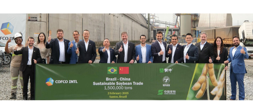 COFCO signs 1.5 million tonnes Brazil-China sustainable soybean trade agreement