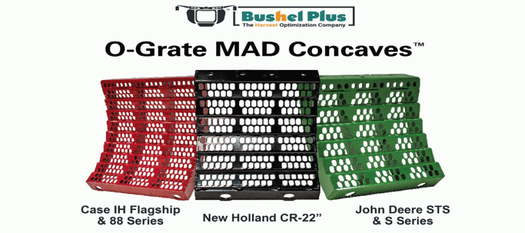Bushel Plus O-Grate MAD Concaves™ Aim to Combat Grain Loss This Harvest