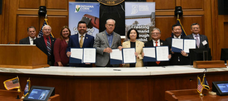 Taiwan signs deal with Indiana to buy US corn and soybeans