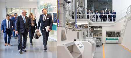Minnesota Governor Tim Walz visits Bühler Uzwil for insight into the Swiss apprenticeship system