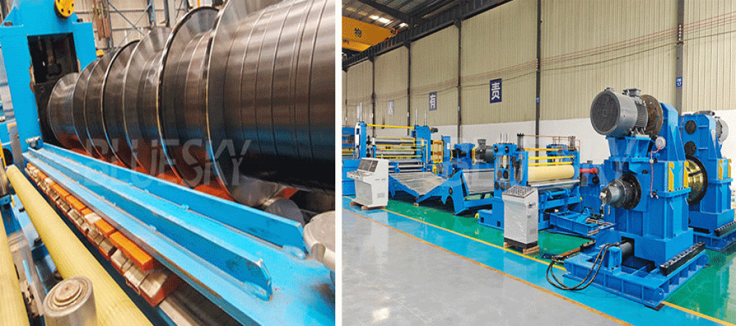 Feature on Coil Slitting Line