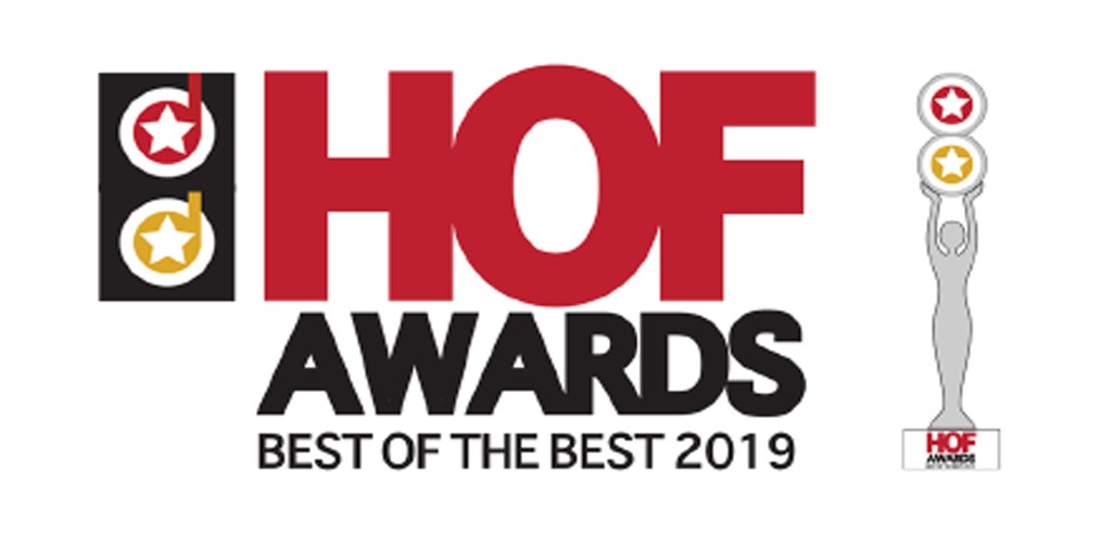 HOF award will be presented at September 10-12, 2019