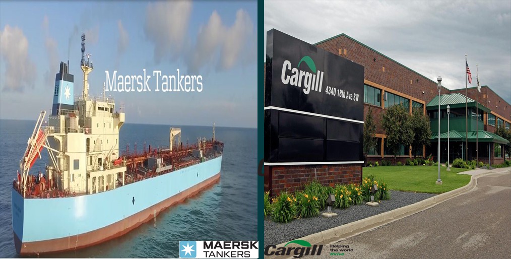 Cargill and Maersk Tankers announce a strategic partnership