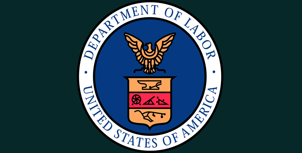 U.S. Department of Labor’s notice   