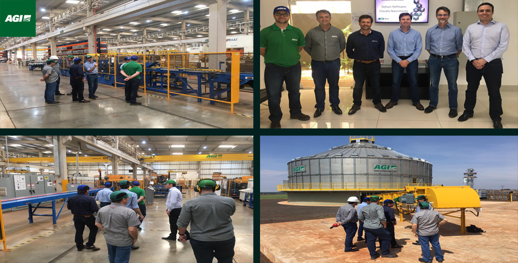 Caption news on Bunge’s AGI visit