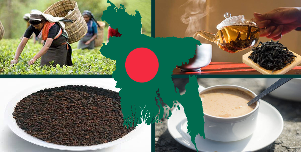 Bangladesh has a high record of tea production
