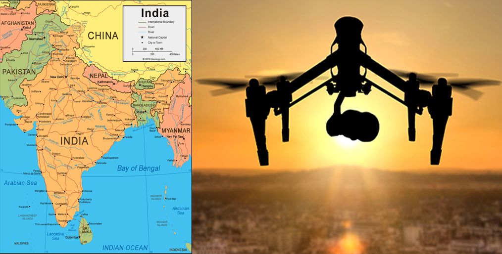 Eye drones for night duty in locust fighting in India