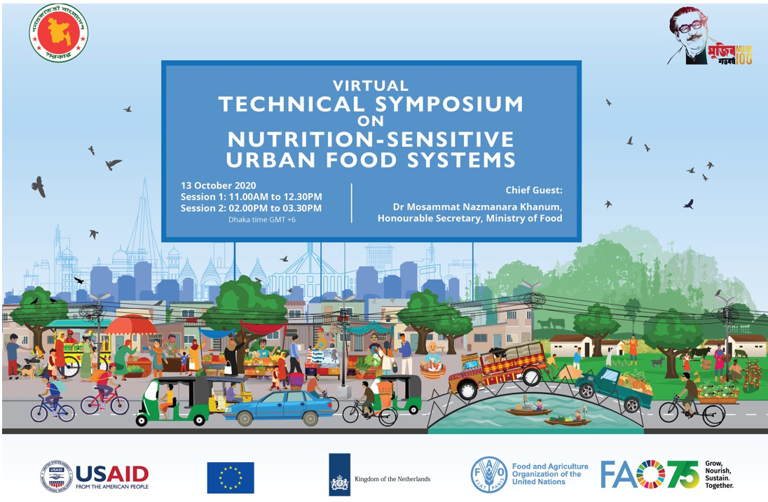 Making urban food systems more inclusive, resilient and nutrition-sensitive: FAO Bangladesh