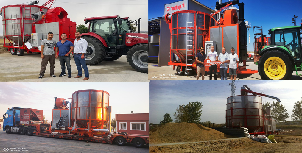Our grain dryers are consists of powerful and reliable models which ensure daily output varying from 85 to 155 t-Multigrain