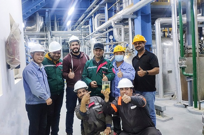 200T/D Vegetable Oil Refinery Plant Launched In Egypt supplied by Myande