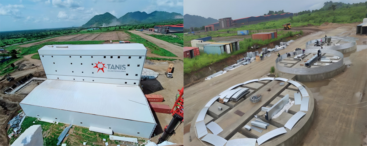 Tanis Milling Technologies' largest milling project in South Sudan