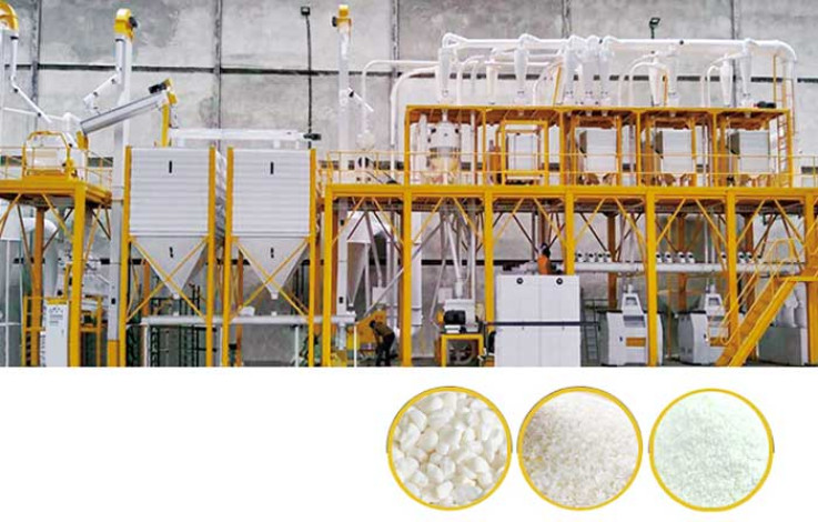 A feature about the Complete Set of Maize Flour Milling Plant (Machine)