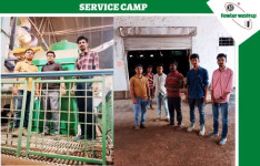 Caption News on Fowler Westrup's service camp in Chhattisgarh, India