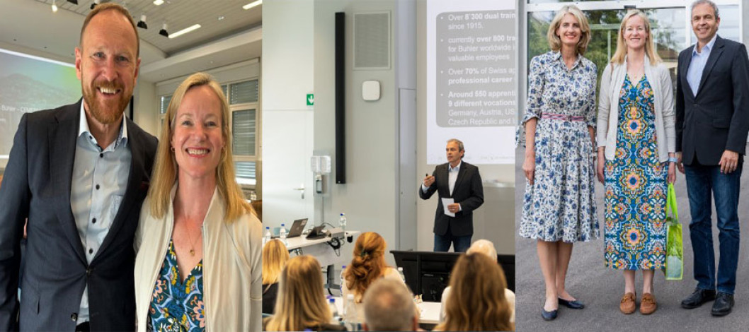 US delegation of business leaders visit the Bühler Apprentice Academy