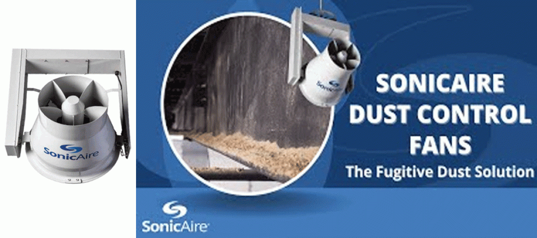 SonicAire Achieves Landmark with ATEX Zone 22 Certification for its EX-Series Dust Control Fans