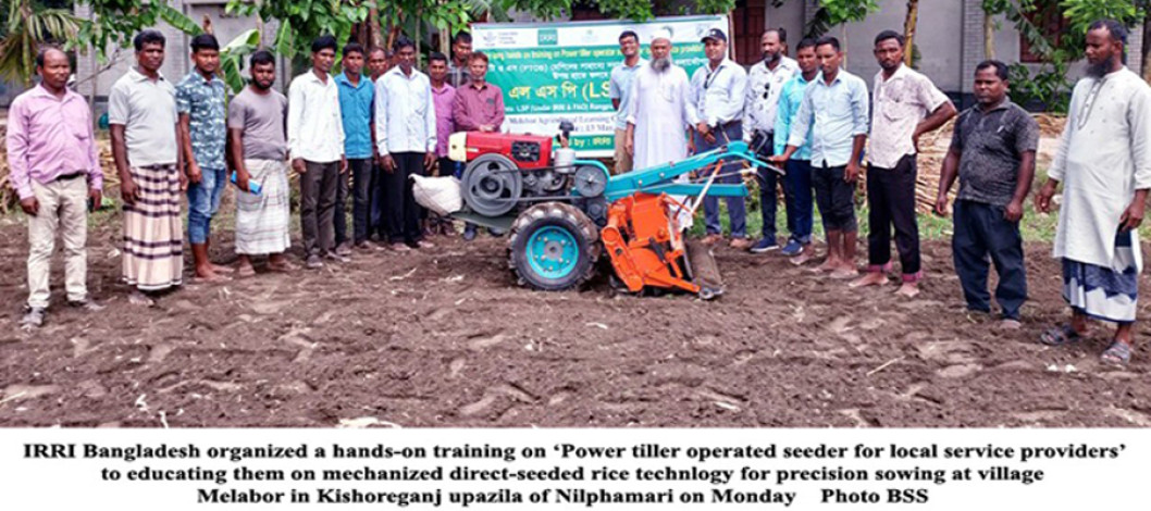 Experts call for the popularization of DSR technology to increase rice production in Bangladesh