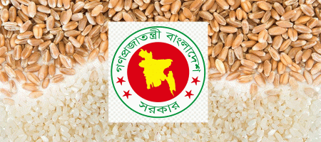 Rice stocks increased, and wheat stocks decreased