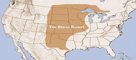 What do we mean by the "breadbasket" of the world?