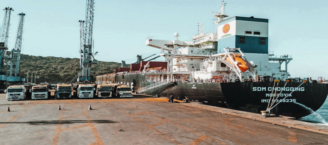 Brazil's first DDG shipment to China: opening up new animal feed market