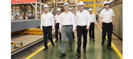 Liu Ning, Secretary of the Henan Provincial Party Committee, visited Weihua for research.