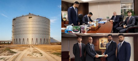 First silo for Jadeed Group has now been erected