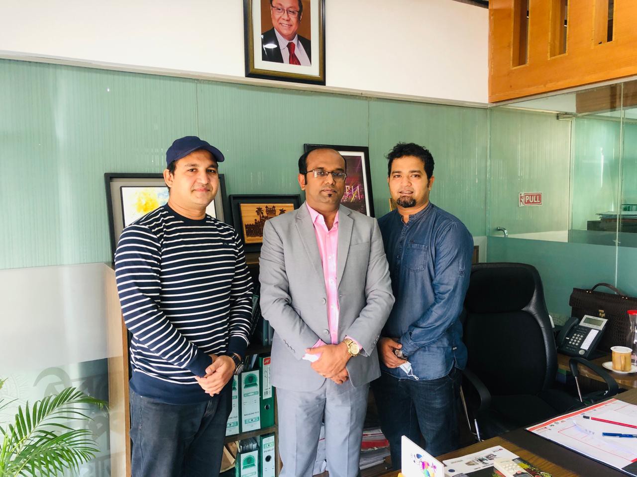 A meeting was held at the ICCB in Dhaka on the occasion of the 10th Agro Tech Bangladesh 2021
