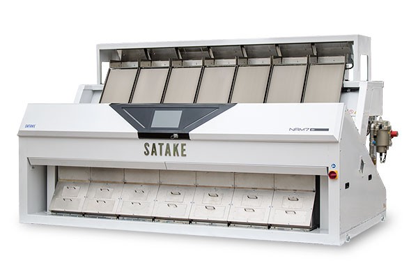 Satake Launches New Optical Sorter NIRAMI: High processing capacity Sorter with NIR