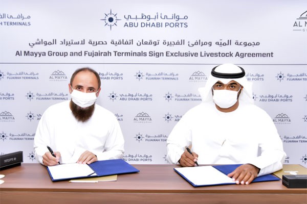 Al Mayya Group and Fujairah Terminals sign exclusive livestock agreement