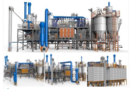 Caption news on Render photos of 60 TPD Compact Flour Mill Project of Makenas
